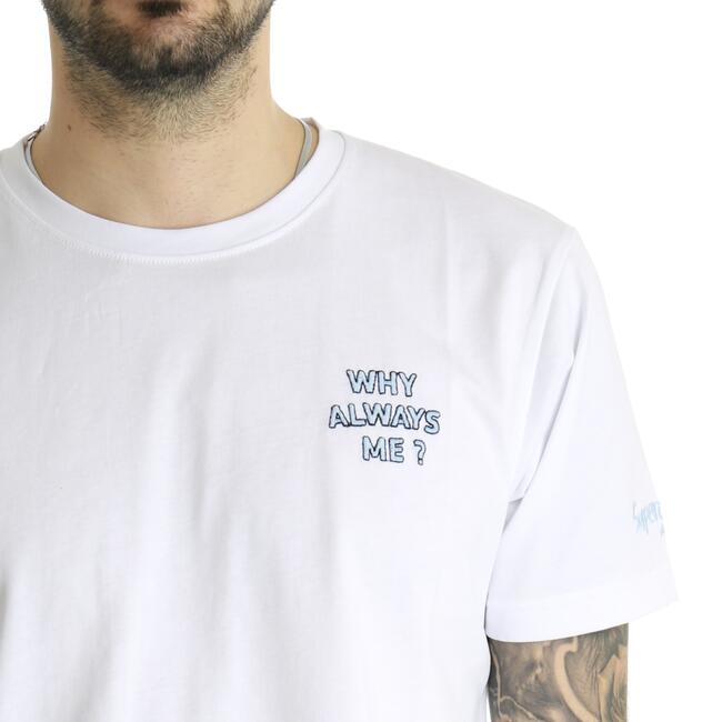 T-SHIRT WHY ALWAYS ME? SUPERCULTURE - Mad Fashion | img vers.650x/